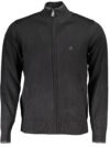 US GRAND POLO MEN'S BLACK CARDIGAN