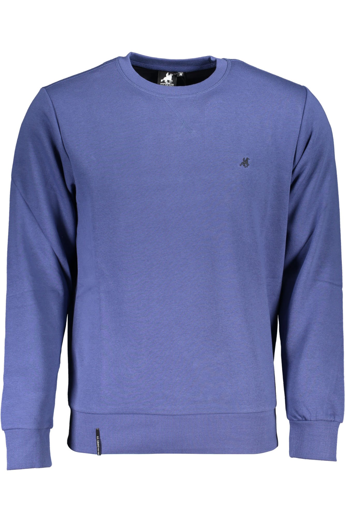 US GRAND POLO MEN'S BLUE ZIPLESS SWEATSHIRT