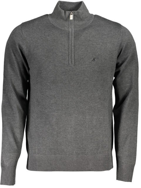 US GRAND POLO MEN'S GRAY SWEATER
