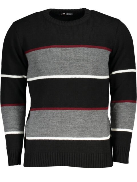 US GRAND POLO MEN'S BLACK SWEATER