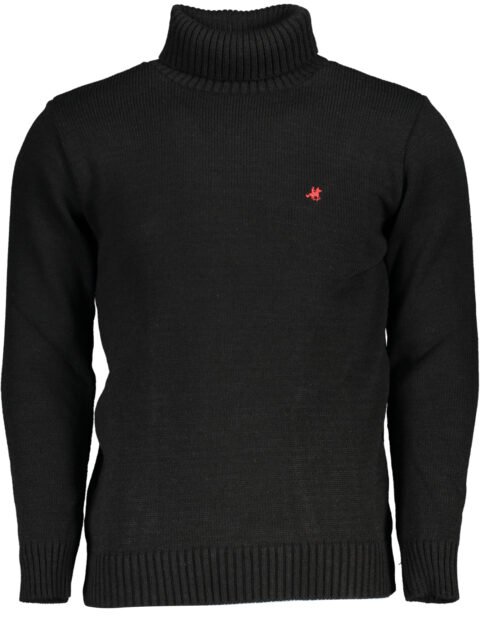 US GRAND POLO MEN'S BLACK SWEATER