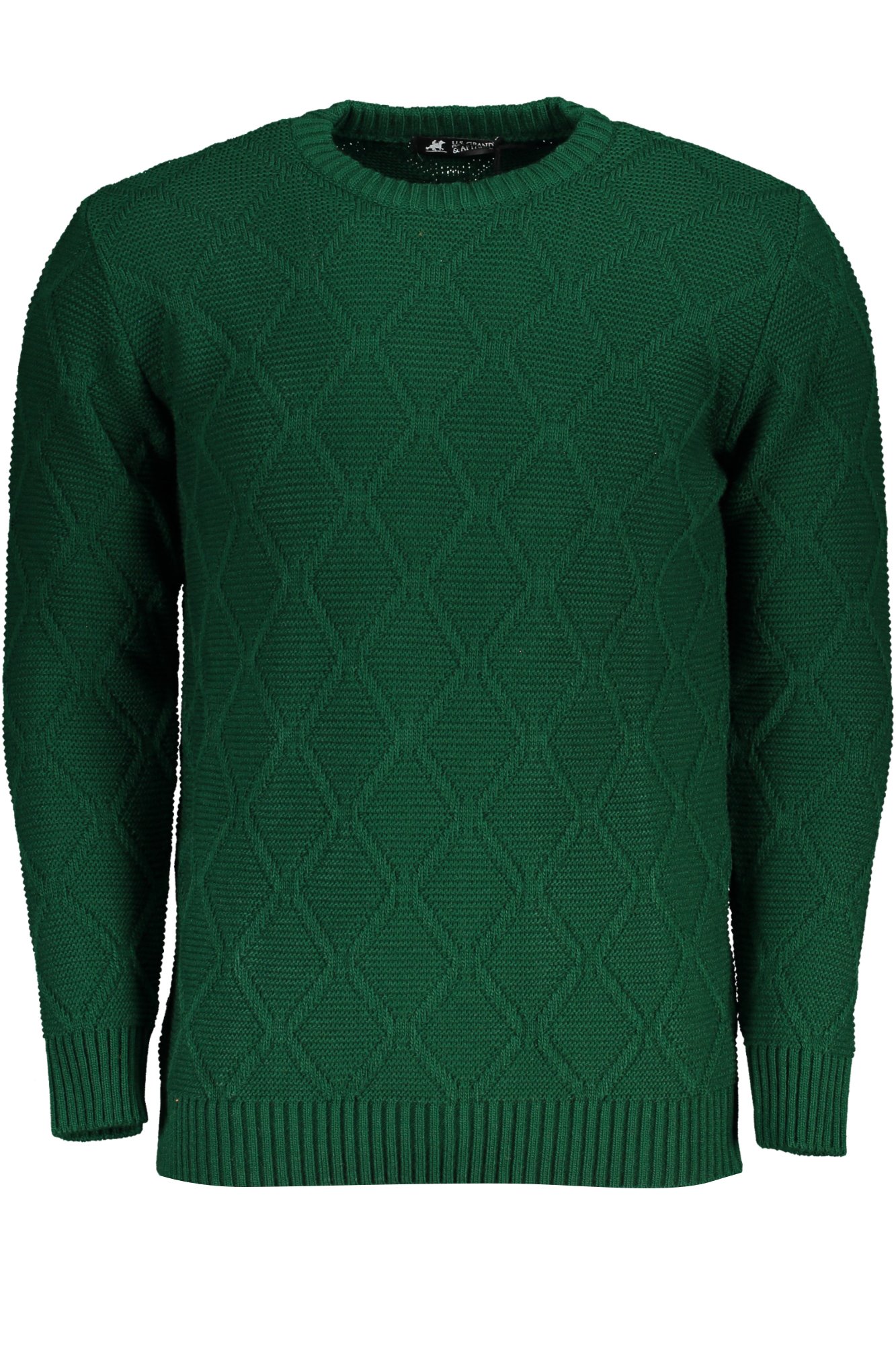 US GRAND POLO GREEN MEN'S SWEATER