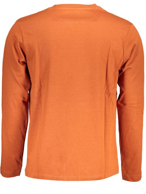 US GRAND POLO MEN'S LONG SLEEVE T-SHIRT BRONZE