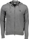 US POLO CARDIGAN MAN GRAY