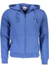 US POLO MEN'S BLUE SWEATSHIRT WITH ZIP