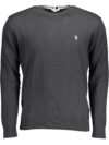 US POLO SHIRT MAN BLACK