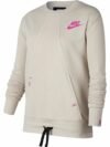 Hoodless Sweatshirt for Girls Nike Heritage Beige