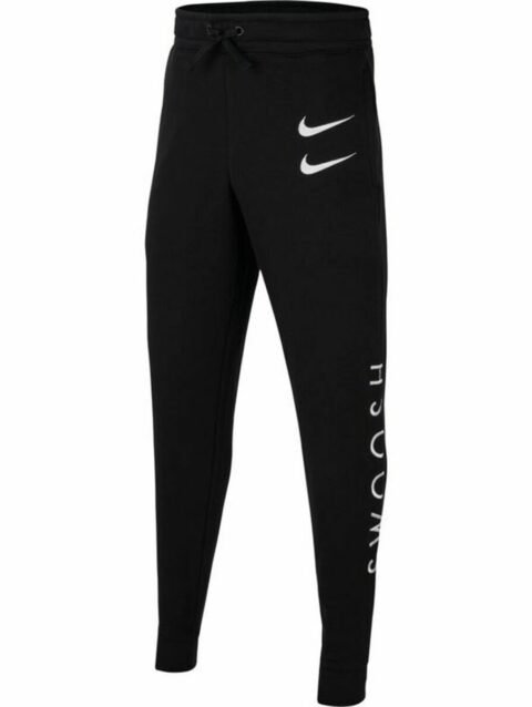 Children’s Sports Shorts Nike Swoosh Black