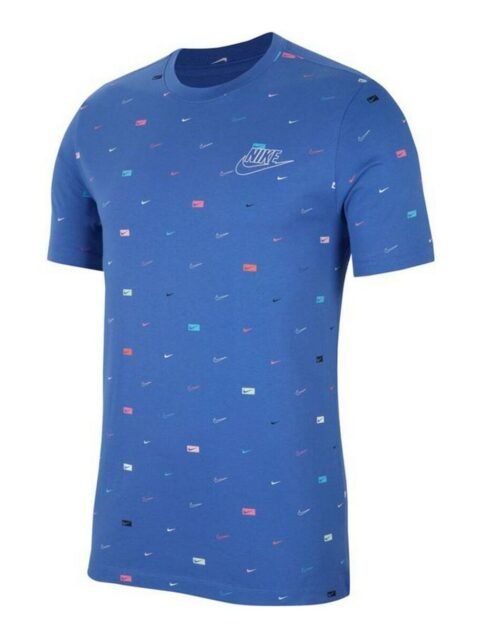 Men’s Short Sleeve T-Shirt Nike Sportswear Indigo