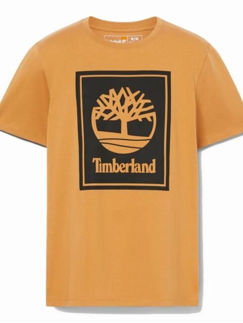 Men’s Short Sleeve T-Shirt Timberland Stack Logo