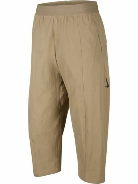 Long Sports Trousers Nike Dri-Fit Yoga Beige Men