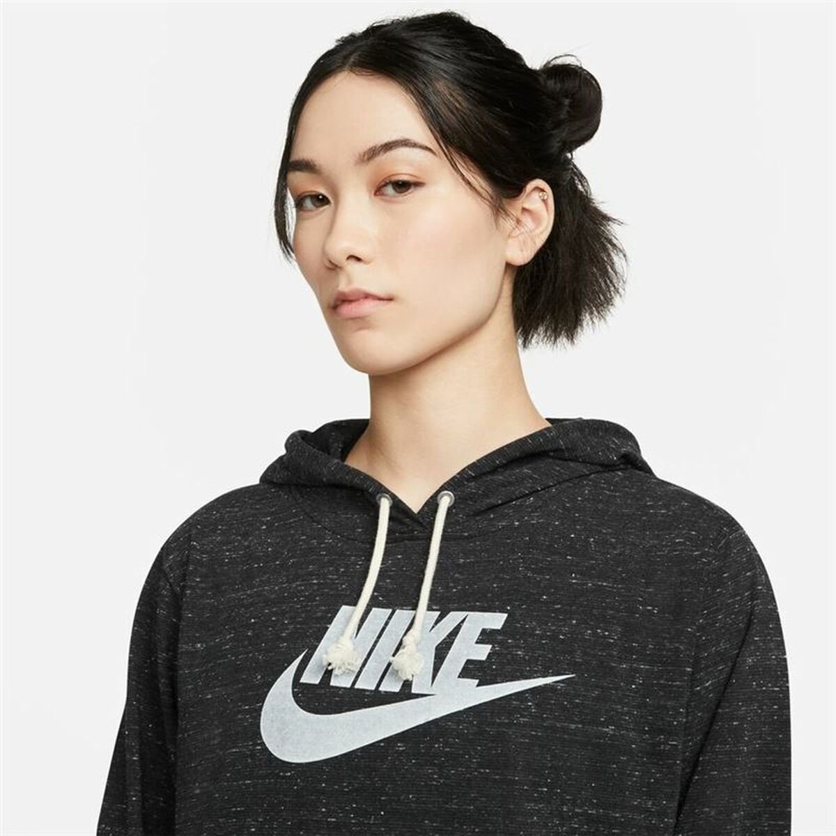 Women’s Hoodie Nike Sportswear Gym Vintage Black - Image 8