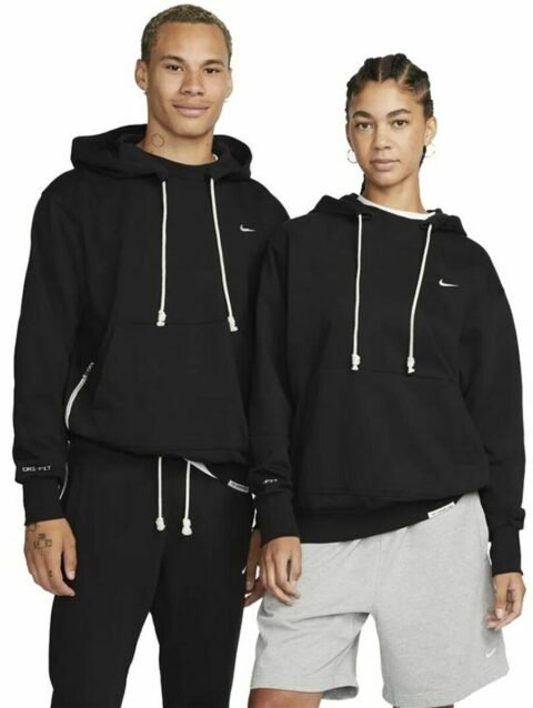 Men’s Sweatshirt without Hood Nike Dri-FIT Standard Black