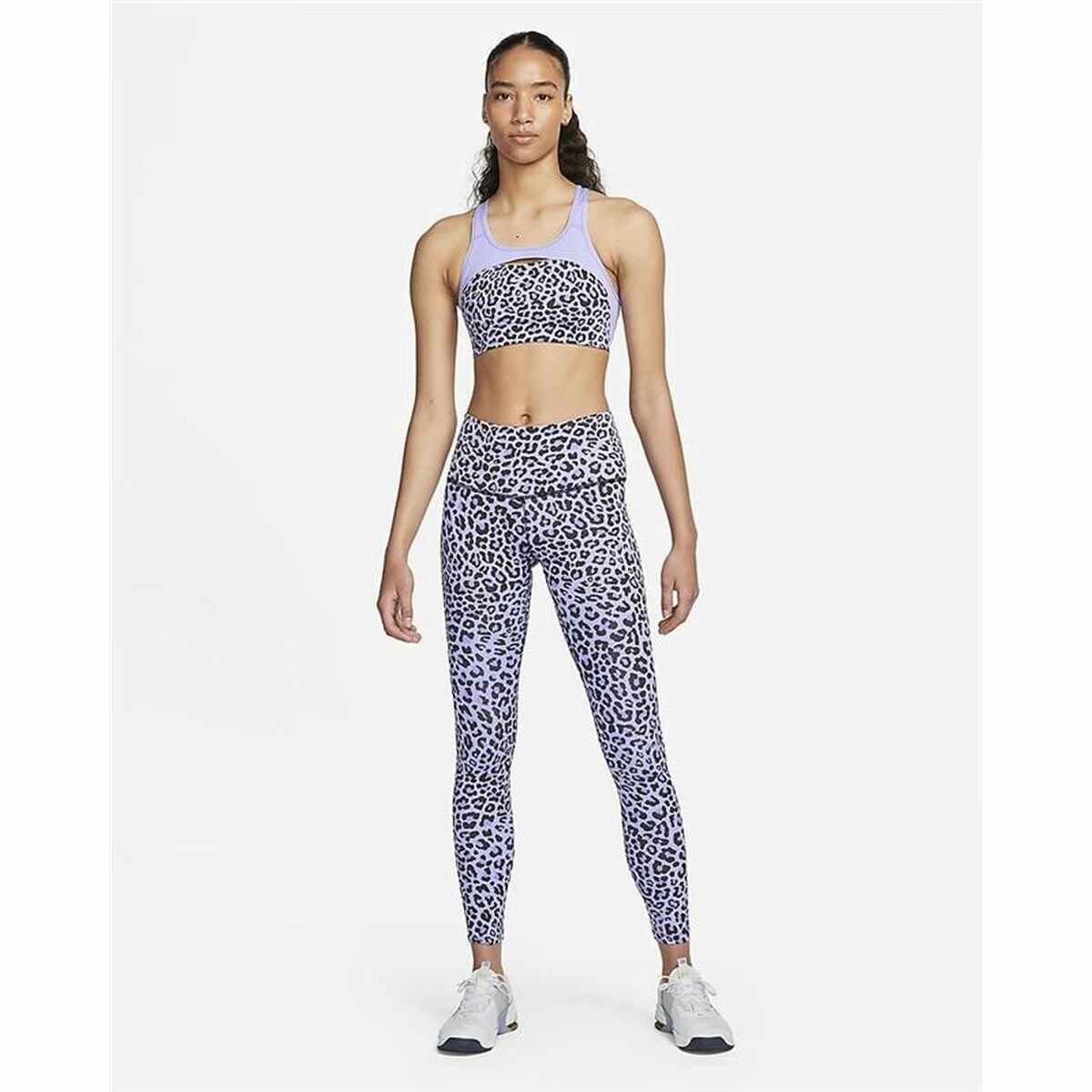 Sports Bra Nike Dri-FIT Swoosh Blue - Image 3