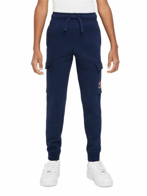 Children's Tracksuit Bottoms Nike Sportswear Blue Men