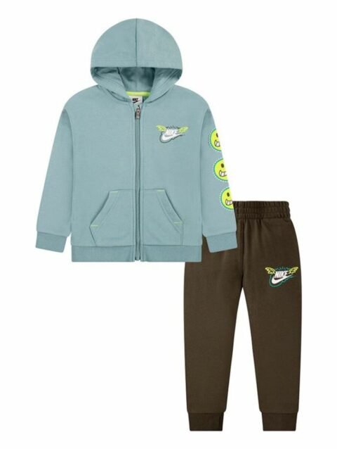 Sports Outfit for Baby Nike Nsw Art Of Play Ft Fz Water 2 Pieces