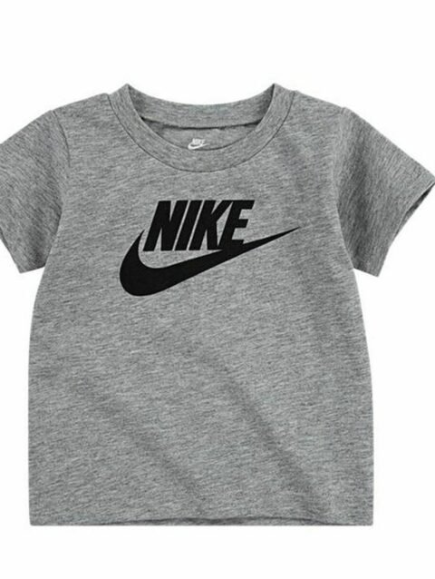 Child's Short Sleeve T-Shirt Nike Futura SS Dark grey