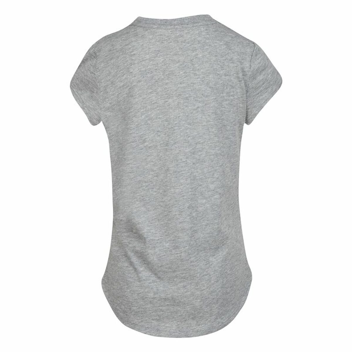 Child's Short Sleeve T-Shirt Nike Swoosh JDI Grey - Image 4