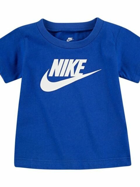 Child's Short Sleeve T-Shirt Nike Futura SS Blue