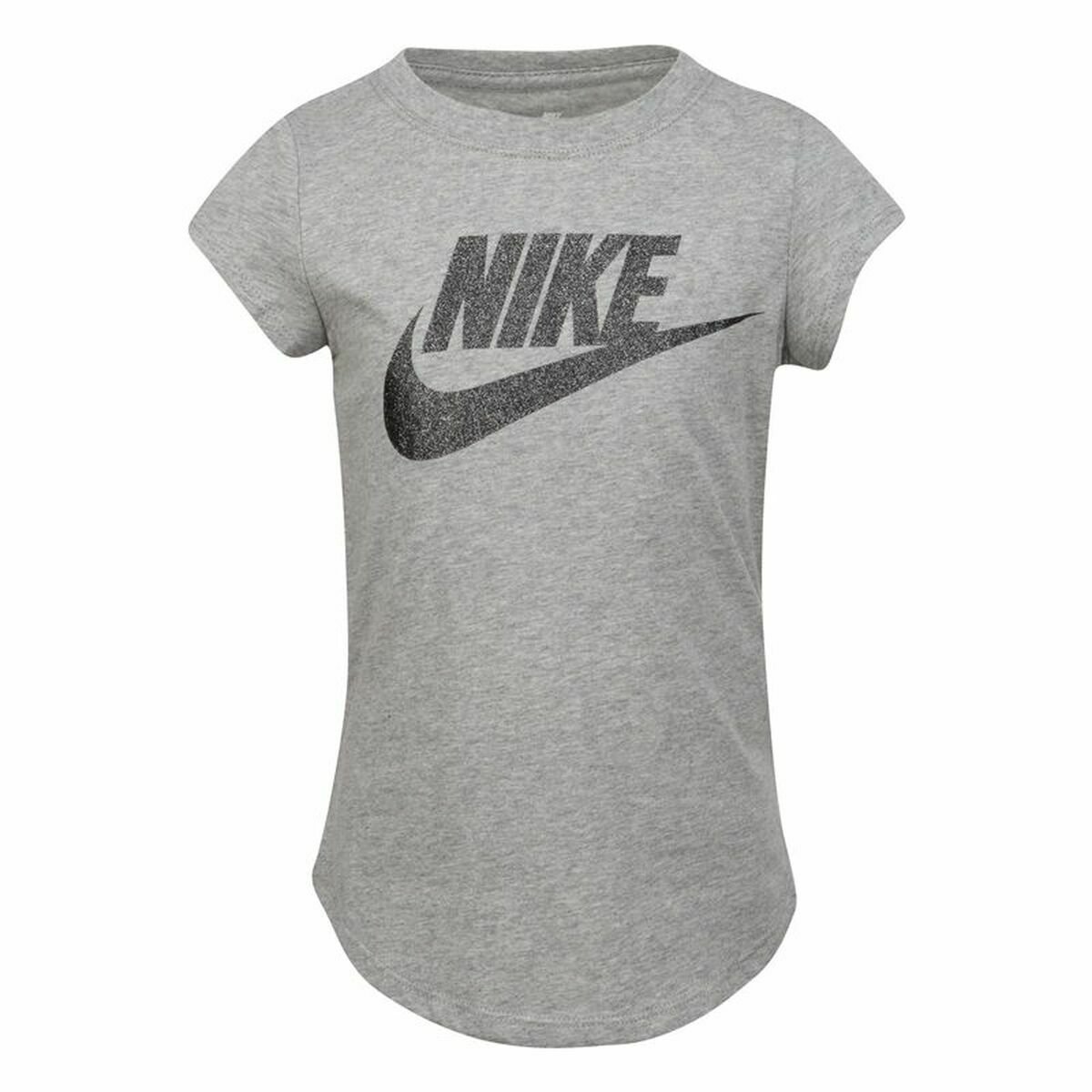 Child's Short Sleeve T-Shirt Nike Futura SS Grey - Image 2