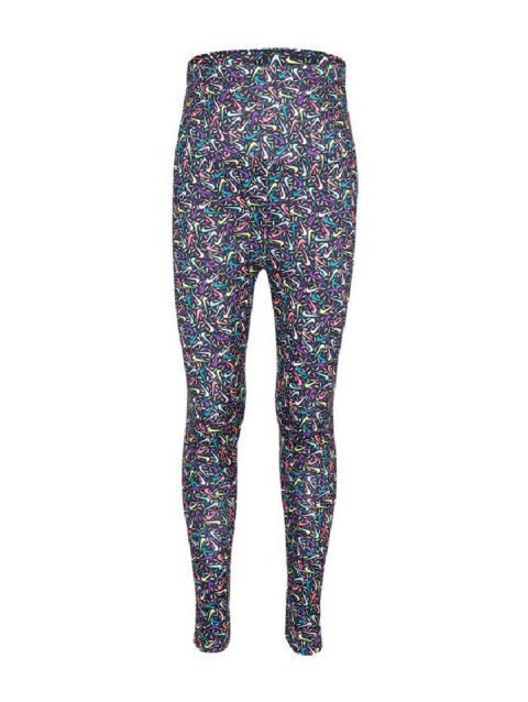 Sports Leggings for Children Nike Swoosh Sprinkle Purple 3-4 Years