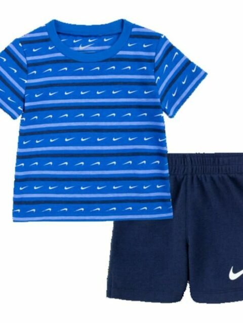 Sports Outfit for Baby Nike Swoosh Stripe Blue