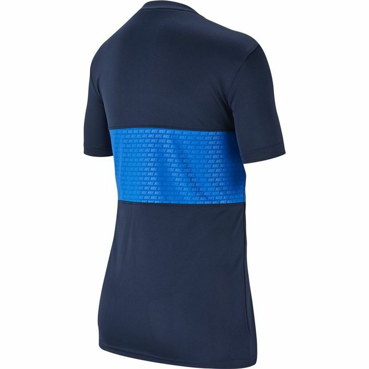 Child's Short Sleeve T-Shirt Nike Dri-FIT Academy Blue - Image 2