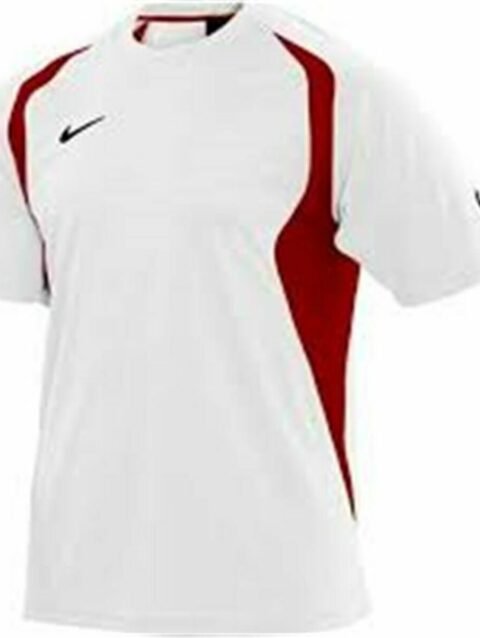 Men's Short-sleeved Football Shirt Nike Striker Game White