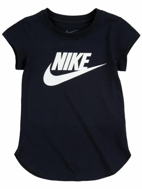 Child's Short Sleeve T-Shirt Nike Futura SS Black