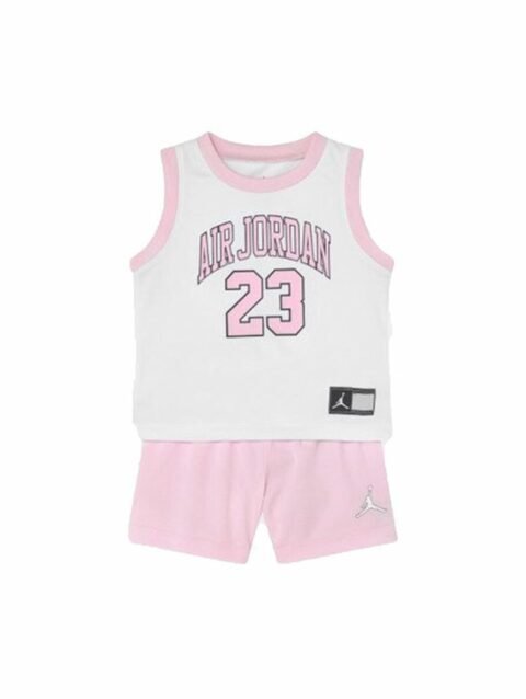 Children's Sports Outfit Nike Air Jordan Cadet Multicolour Pink
