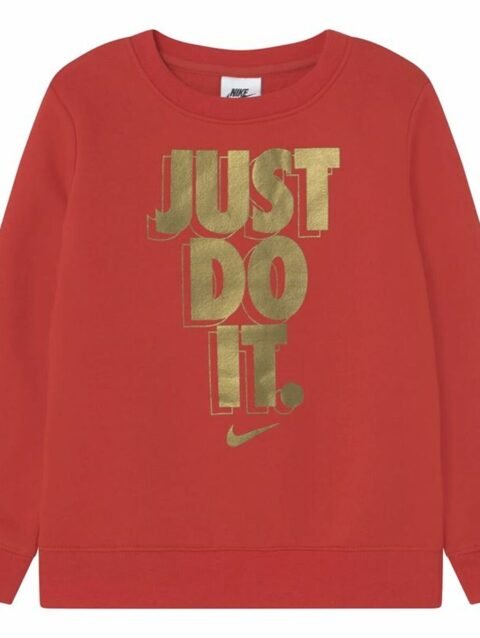Children’s Sweatshirt without Hood Nike Gifting Red