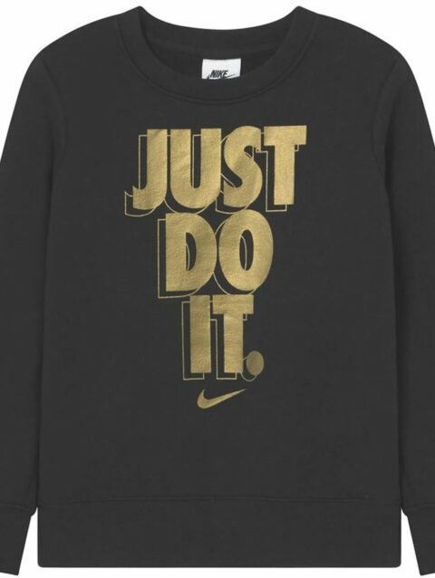 Children’s Sweatshirt without Hood Nike Gifting Black
