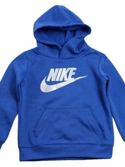 Children’s Hoodie Nike Metallic HBR Gifting Blue