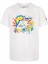 Child's Short Sleeve T-Shirt Nike Sport Splash  White