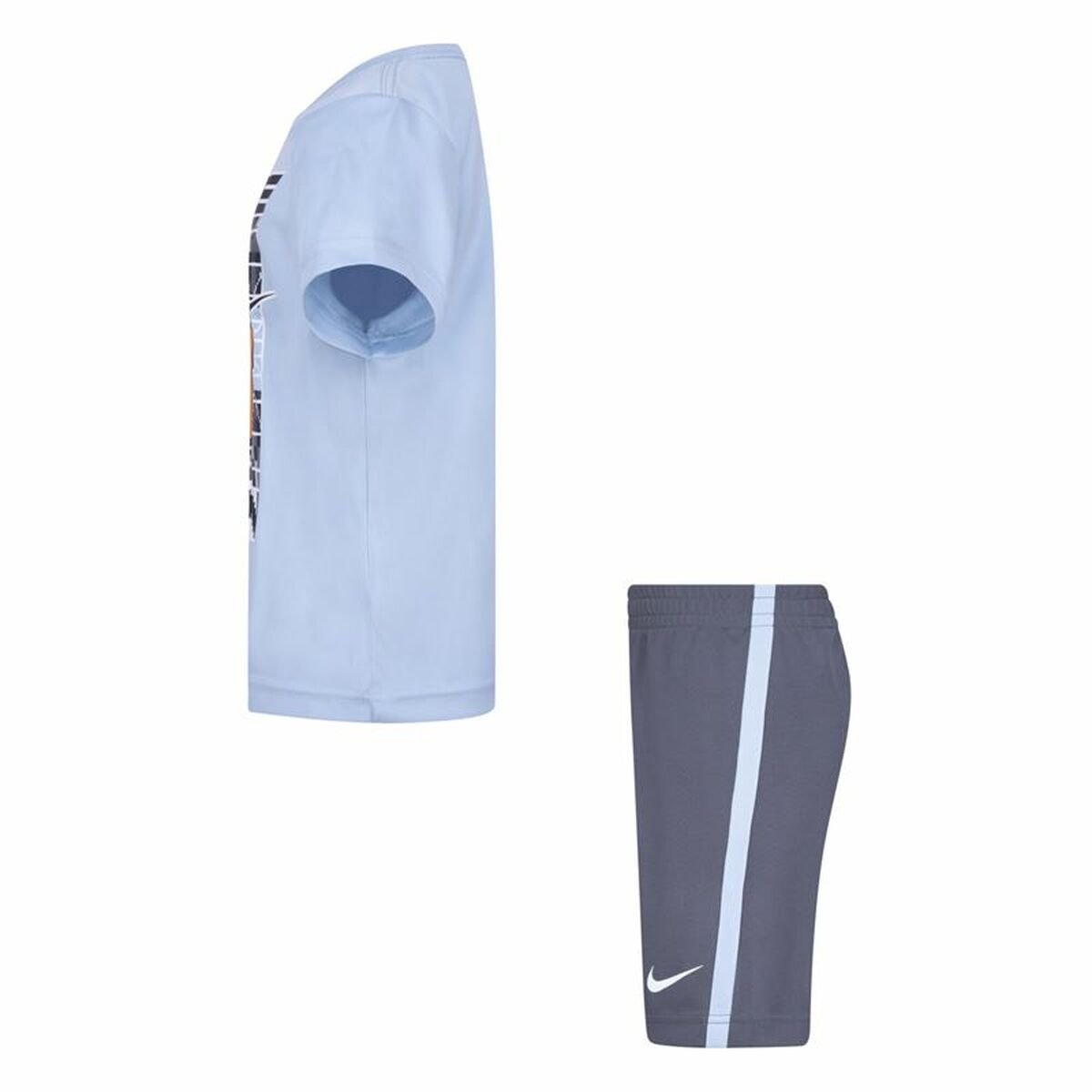 Children's Sports Outfit Nike Df Icon Grey Multicolour 2 Pieces - Image 4