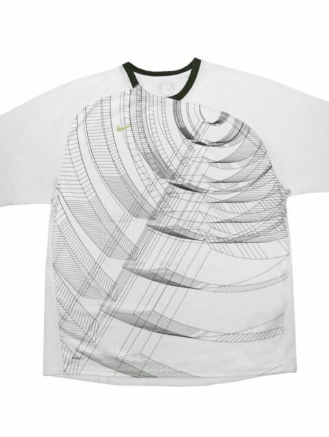 Men’s Short Sleeve T-Shirt Nike Summer T90 White