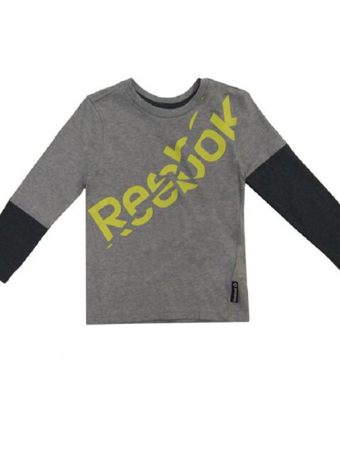 Long Sleeve T-Shirt Reebok B LS TEE Dark grey