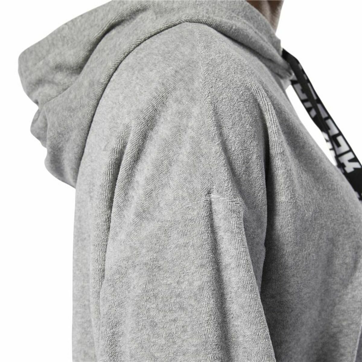 Women’s Hoodie Reebok Wor Dark grey - Image 3