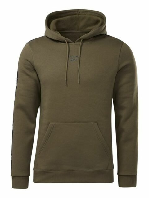 Men’s Hoodie Reebok Training Essentials Tape Khaki