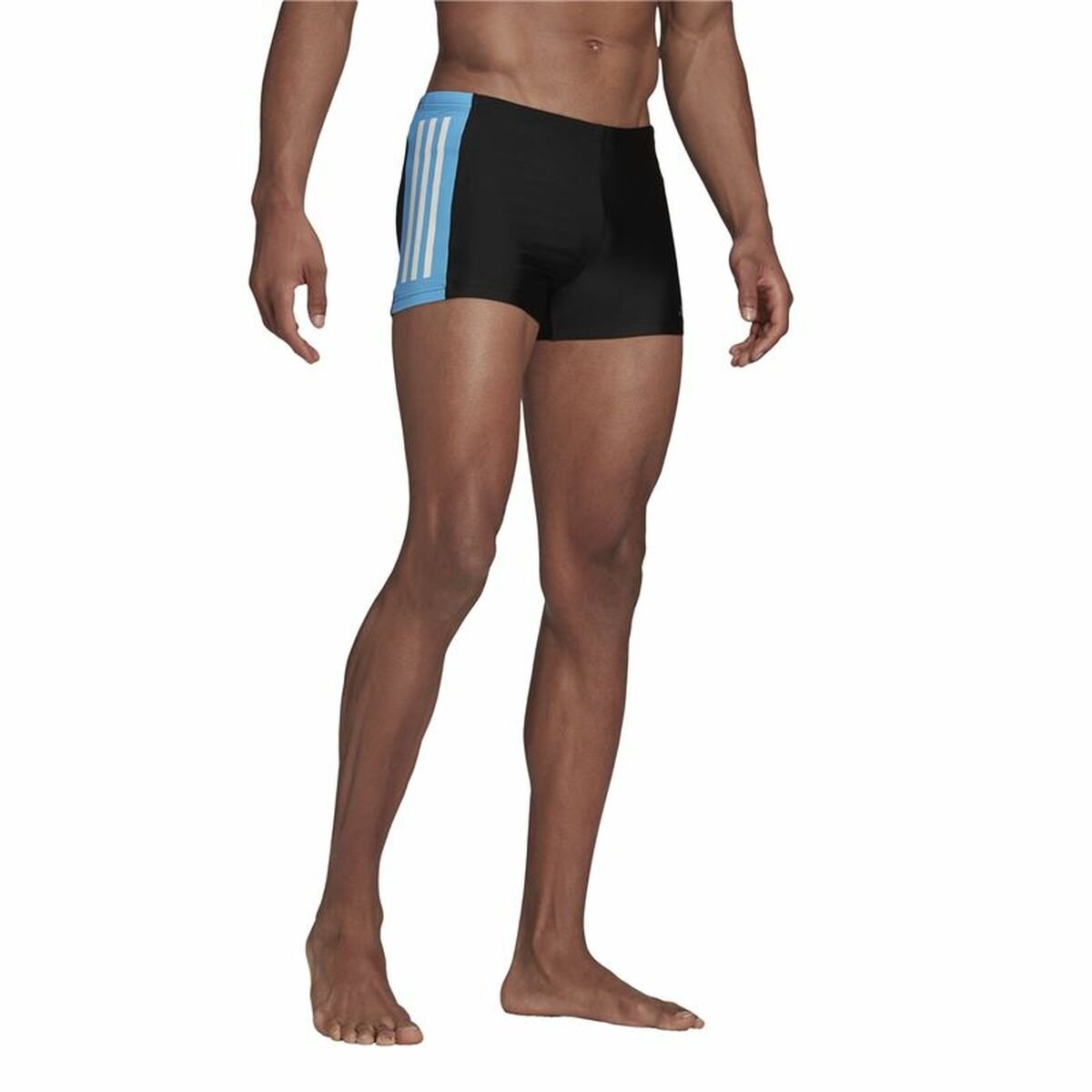 Men’s Bathing Costume Adidas Three-second Black - Image 8