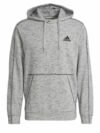 Men’s Hoodie Adidas Essentials Mélange Embroidered Light grey