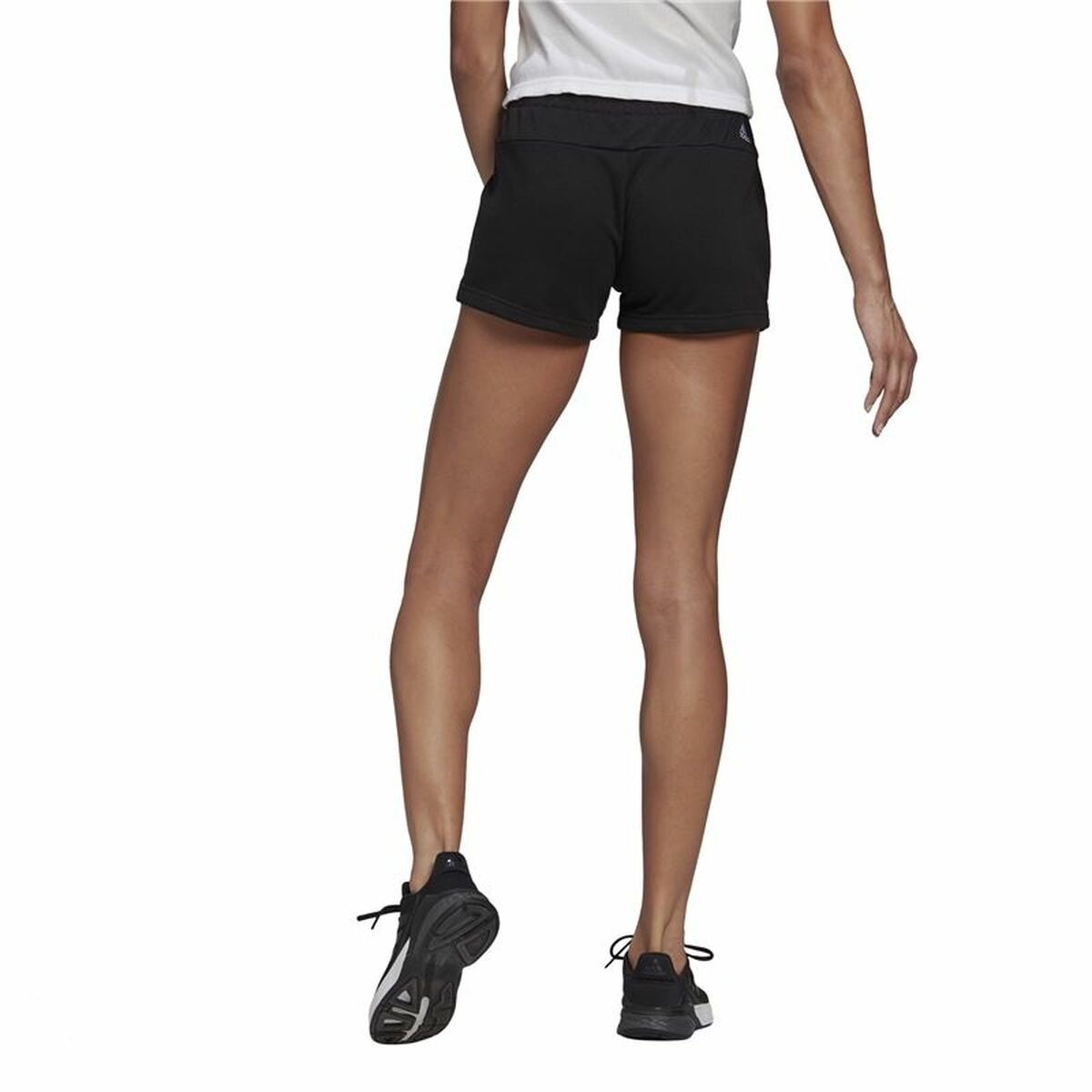 Sports Shorts for Women Adidas Essentials Slim Black - Image 5