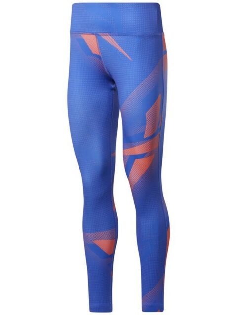Sport leggings for Women Reebok MYT Printed Blue