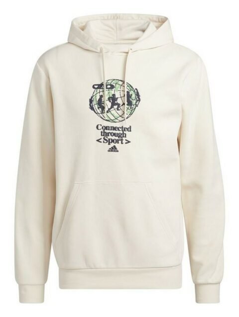 Men’s Hoodie Adidas Connected Through Sport Beige