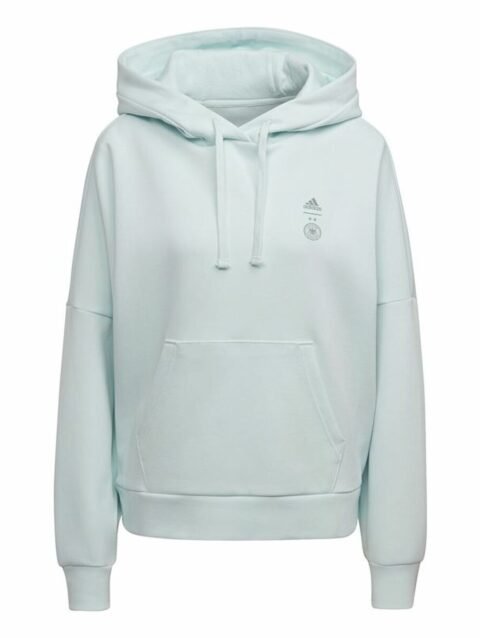Women’s Hoodie Adidas Germany Travel Cyan