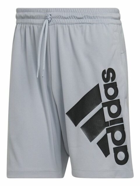 Men's Sports Shorts Adidas Big Badge Of Sport Grey 9"