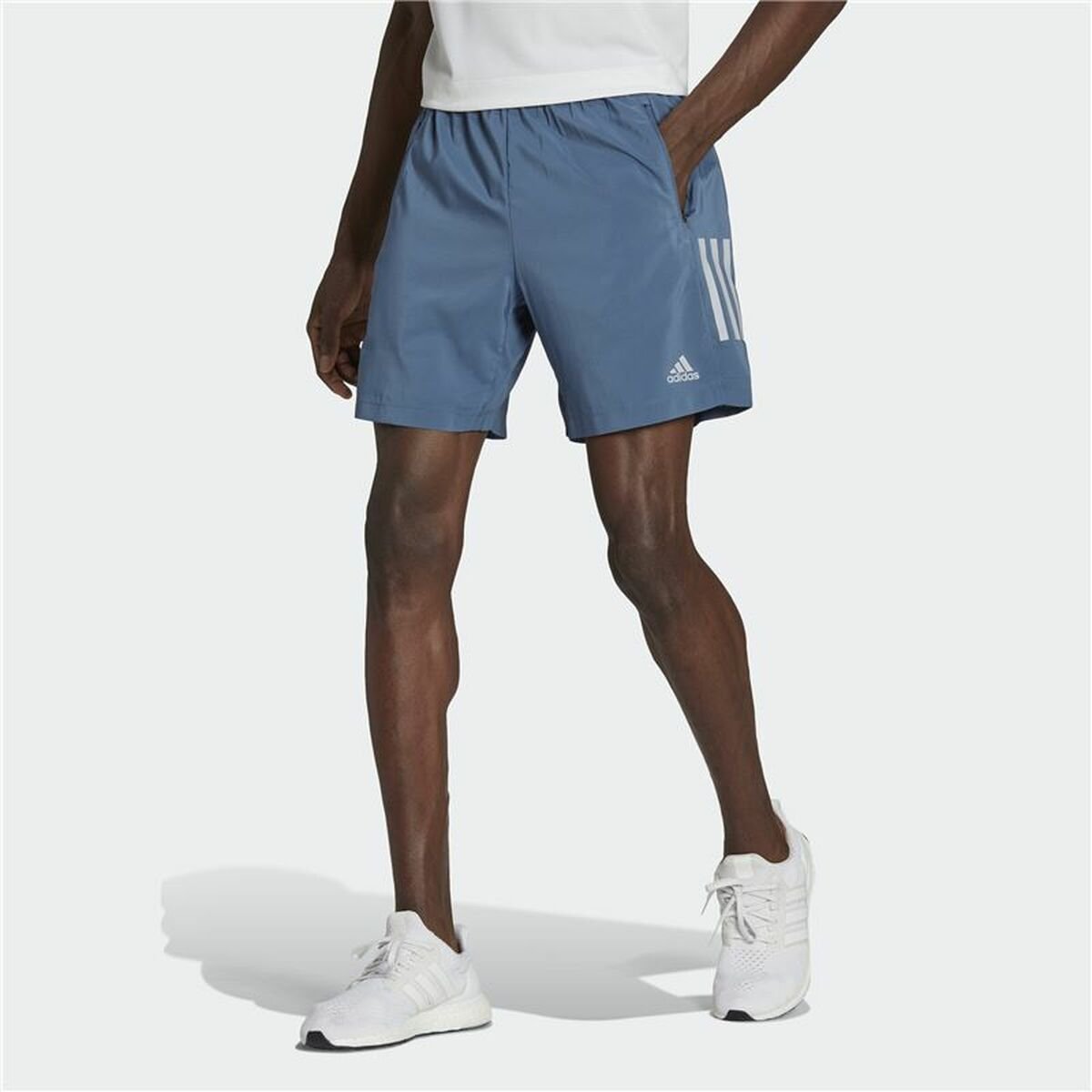 Men's Sports Shorts Adidas Trainning Essentials Blue - Image 7