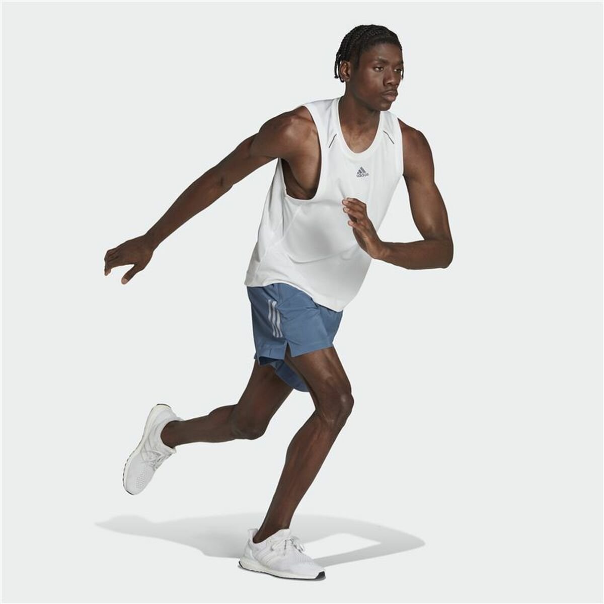 Men's Sports Shorts Adidas Trainning Essentials Blue - Image 3