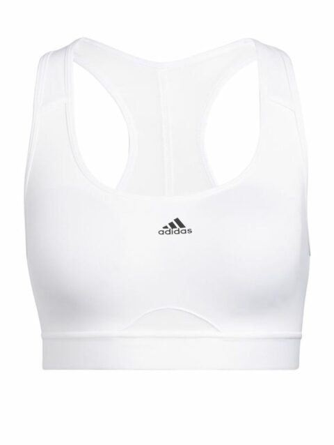 Sports Bra Adidas Pwr Ms Pd White