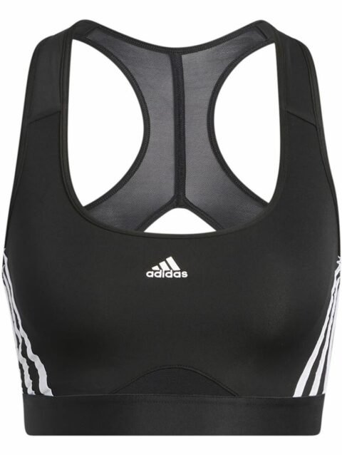 Sports Bra Adidas Pwr Ms 3S Black